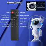 Standing Astronaut Galaxy Projector Lamp – LED Star Night Light for Bedroom Decor