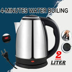 Smart Electric Hot Water Kettle – Rapid Boiling Stainless Steel Tea Kettle with One-Button Control