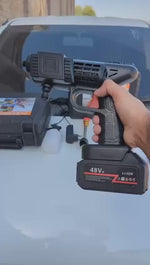 Portable High-Pressure Cordless Car Washer Gun – Double Battery Power Kit