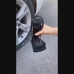 High-Pressure Foot Pump – Compact Horizontal Bar Tire Inflator with Precision Pressure