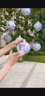 Foldable LED Camping Light Bulb – 90° Adjustable Hanging Emergency Lamp for Outdoor