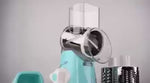 3-in-1 Rotary Drum Vegetable Grater & Slicer