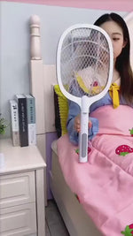 Smart 2-in-1 Electric Bug Zapper – Rechargeable Mosquito Swatter & Trap