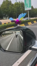 Birdie Decor – Interactive Fluttering Bird Accessory for Cars & Motorcycles