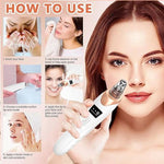 Rechargeable 5 in 1 Multifunctional Black Head Removal Machine