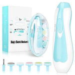 Baby Electric Nail Grinder Kit – Safe Infant Nail Trimmer with Whisper-Quiet Low Bass