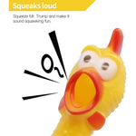 Screaming Rubber Chicken – Hilarious Squeeze Toy & Novelty Noise Maker for Pranks, Pets, and Parties