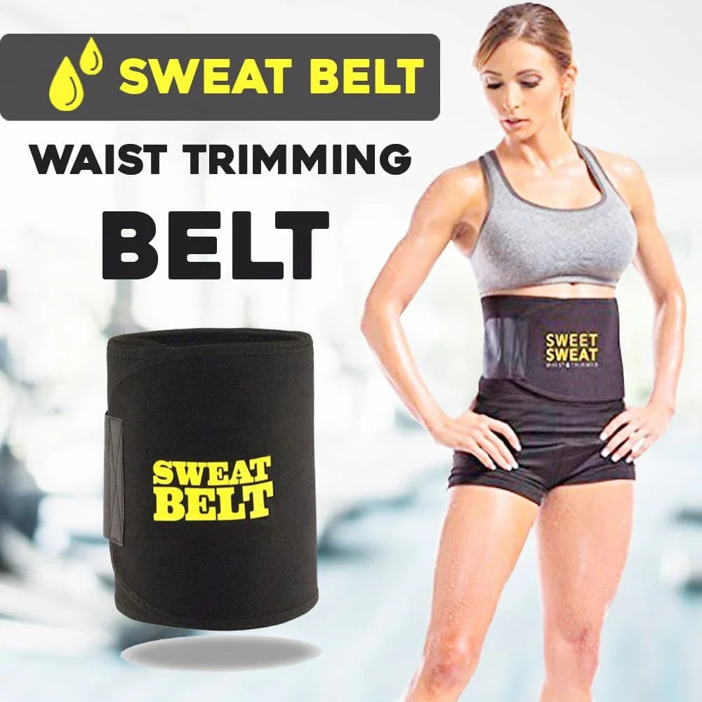 Slimming Belt for Men & Women | Neoprene Waist Trainer for Weight Loss | Belly Fat Burner